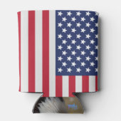 USA Flag Beverage Cooler – American Bald Eagle 缶クーラー (裏面)