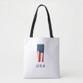 USA Flag Carrying Tote  トートバッグ (正面)
