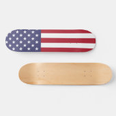 USA flag, flag of USA スケートボード (横)