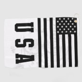 USA Flag Golf Towel ゴルフタオル (横)