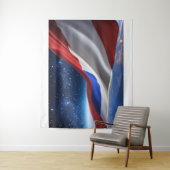 USA Flag Logo Large Tapestry タペストリー (インサイチュ)