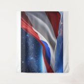 USA Flag Logo Large Tapestry タペストリー (正面)
