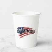 USA Flag Party Paper Cups 紙コップ (裏面)