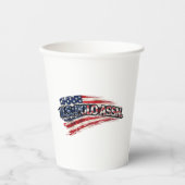 USA Flag Party Paper Cups 紙コップ (正面)