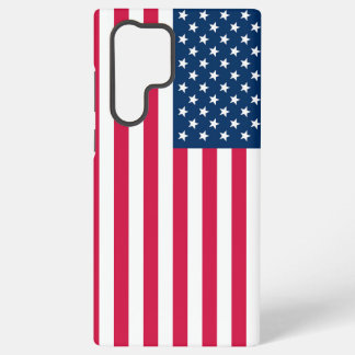 USA Flag Samsung Galaxy S22 Ultraケース