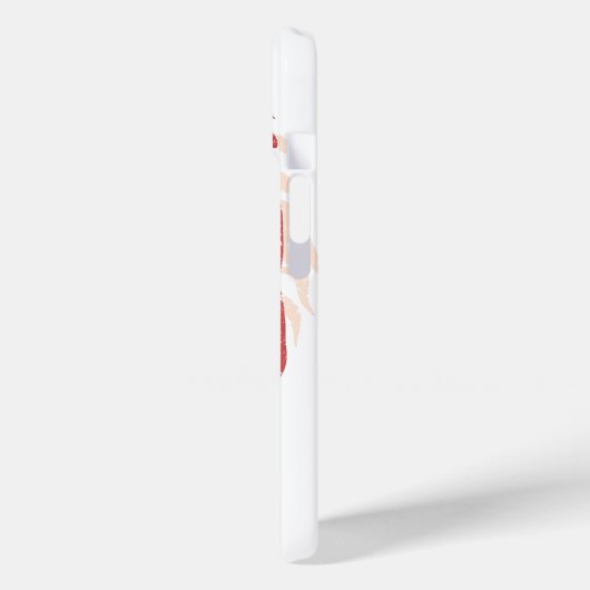 USA Flag Skull Beard | Distressed Patriotic Design Case-Mate iPhoneケース (裏面 / 左)