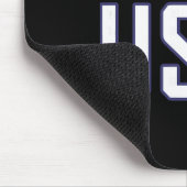 Usa Flag Softll Pocket Team Jersey Gift Top Tee マウスパッド (コーナー)