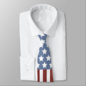 USA Flag Stars and Stripes Tie ネクタイ (タイ)
