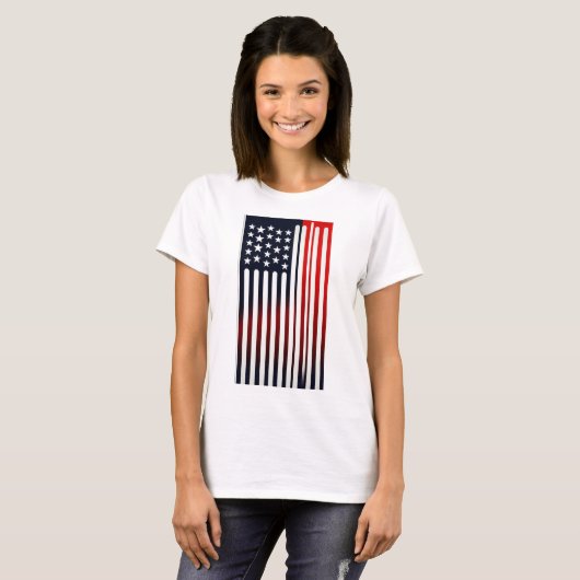 USA Flag Tシャツ (正面フル)