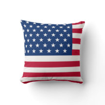 USA Flag Throw Pillow – Patriotic American Home de