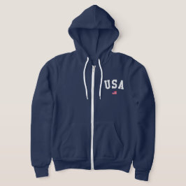 USA flag varsity パーカ