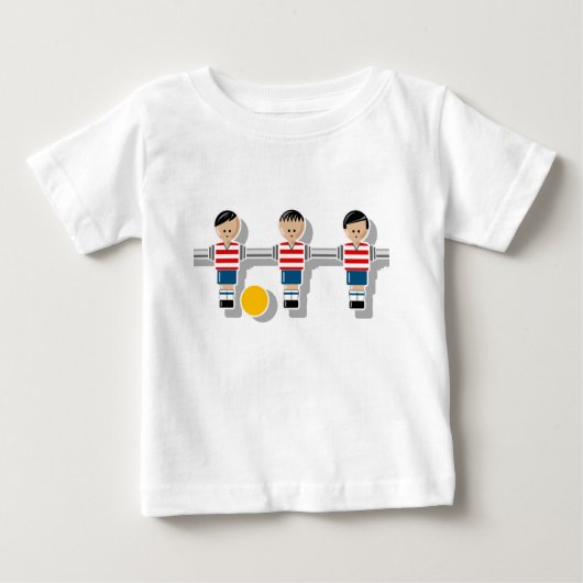 USA Foossball ベビーTシャツ (正面)