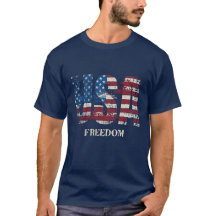 USA - FREEDOM  RED, WHITE, AND BLUE PATRIOTIC 