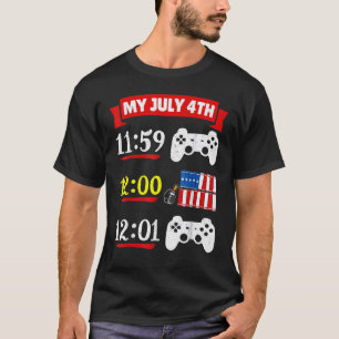 Usa Gaming Video Game 7月4日ゲーマー・キッズ Tシャツ