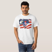 USA、Go Team Go!_ Tシャツ (正面フル)