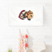 USA Golden Retriever Vintage Patriotic Dog Shirt 横断幕 (インサイチュ)