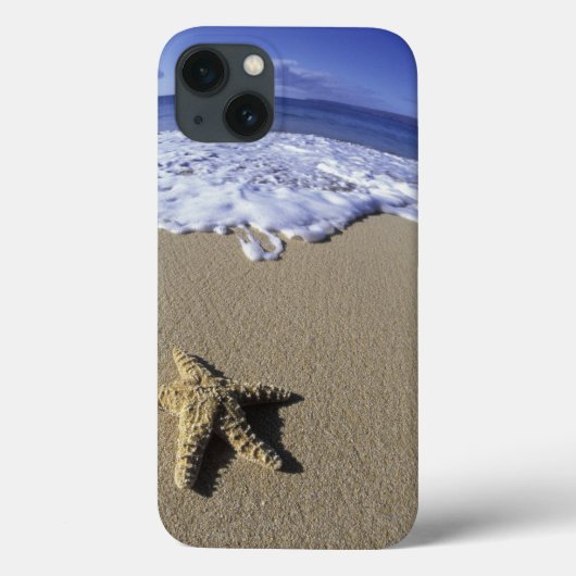 USA, Hawaii, Maui, Makena Beach, Starfish and Case-Mate iPhoneケース (裏面)