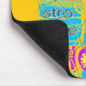 USA Hope：テクスチャカラフルデザイン マウスパッド (コーナー)