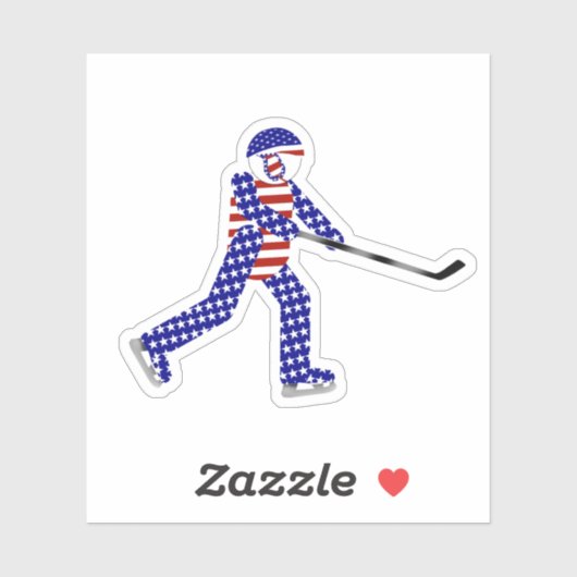 USA Ice Hockey   シール (シート)
