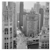 USA, IL, Chicago, Loop from Hotel タイル (正面)