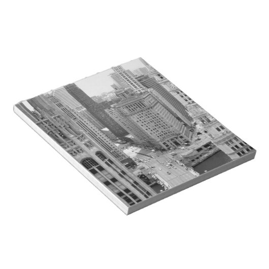 USA, IL, Chicago, Loop from Hotel ノートパッド (アングル)