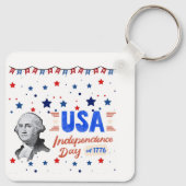USA Independence Day キーホルダー (裏面)