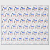 USA Independence Day ラッピングペーパー (フラット)