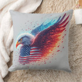 USA Independence Day Eagle Design クッション (ブランケット)