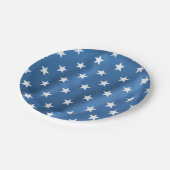 USA Independence Day Stars ペーパープレート (アングル)