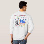 USA Independence Day Tシャツ (裏面フル)