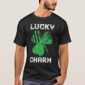 USA Ireland Flag Saint Patricks Day Tシャツ (正面)