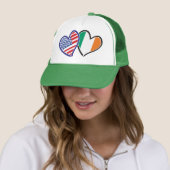 USA Ireland Heart Flags キャップ (インサイチュ)