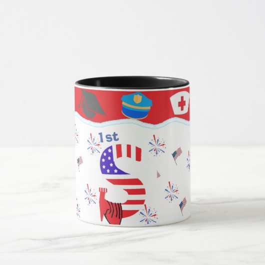 USA LABOR DAY MUGS マグカップ (中央)