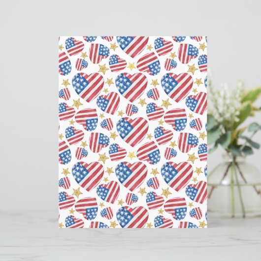 USA Love Scrapbook Paper (スタンド正面)