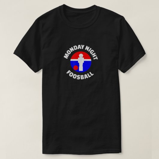 USA Monday Night Foosball T-Shirt Tシャツ (デザイン正面)