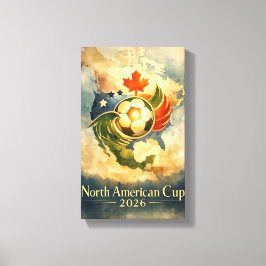 USA MX CA Fine Art Wall Art World Cup  キャンバスプリント