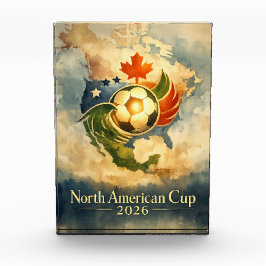 USA MX CA Fine Art Wall Art World Cup  フォトブロック