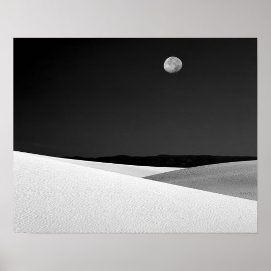 USA, New Mexico, White Sands National Monument. ポスター (正面)