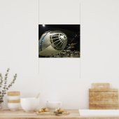 USA, Ohio, Dayton: US Air Force Museum and ポスター (キッチン)