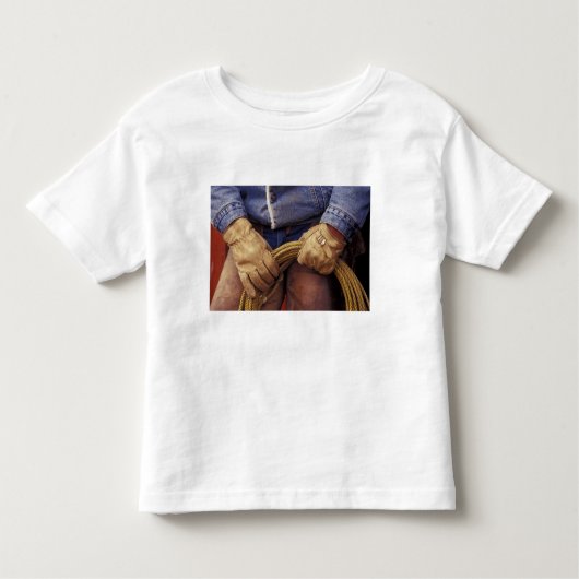 USA、Oregon、Seneca、Ponderosa Ranch トドラーTシャツ (正面)