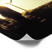 USA、Oregon、Seneca、Ponderosa Ranch ポスター (角)