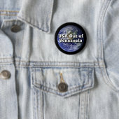 USA out of Venezuela Button 缶バッジ (インサイチュ)