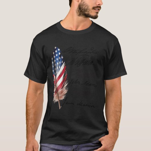 Usa Patriの創業シグナー6名 Tシャツ (正面)