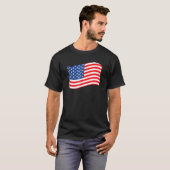 USA Patriotic American Flag For Men Women Kids Boy Tシャツ (正面フル)