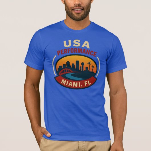 USA Performance Miami Tシャツ (正面)