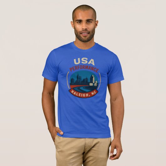 USA Performance Raleigh Tシャツ (正面フル)