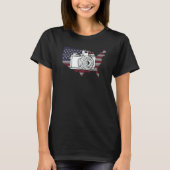 USA Photography Camera Picture Image Resolution Ph Tシャツ (正面)