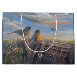 USA Robins ラージペーパーバッグ