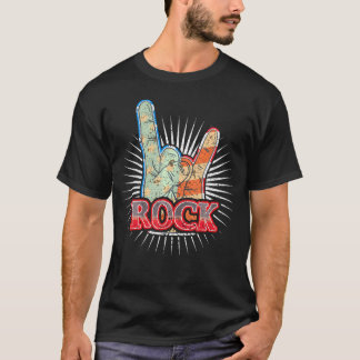 Usa Rock Band Concert 70S 80S Tシャツ