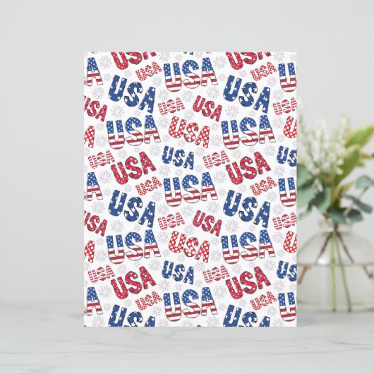 USA Scrapbook Paper (スタンド正面)